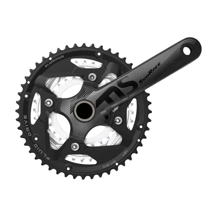 SunRace crankstel FCMS50 22-30-40 175mm m/CG+BB-set