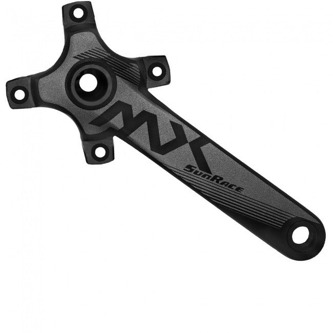 SunRace crankstel FCMX00 zonder kettingblad 175mm BBM97