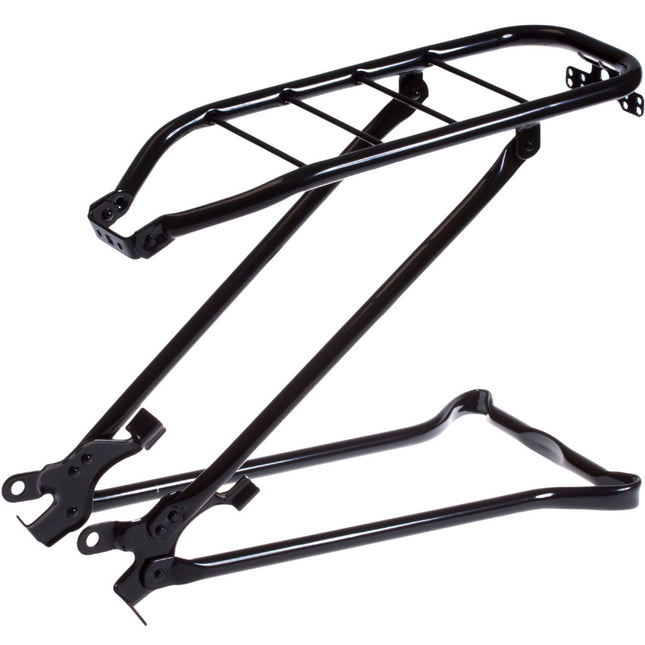 Steco achterdrager met standaard 24" zwart