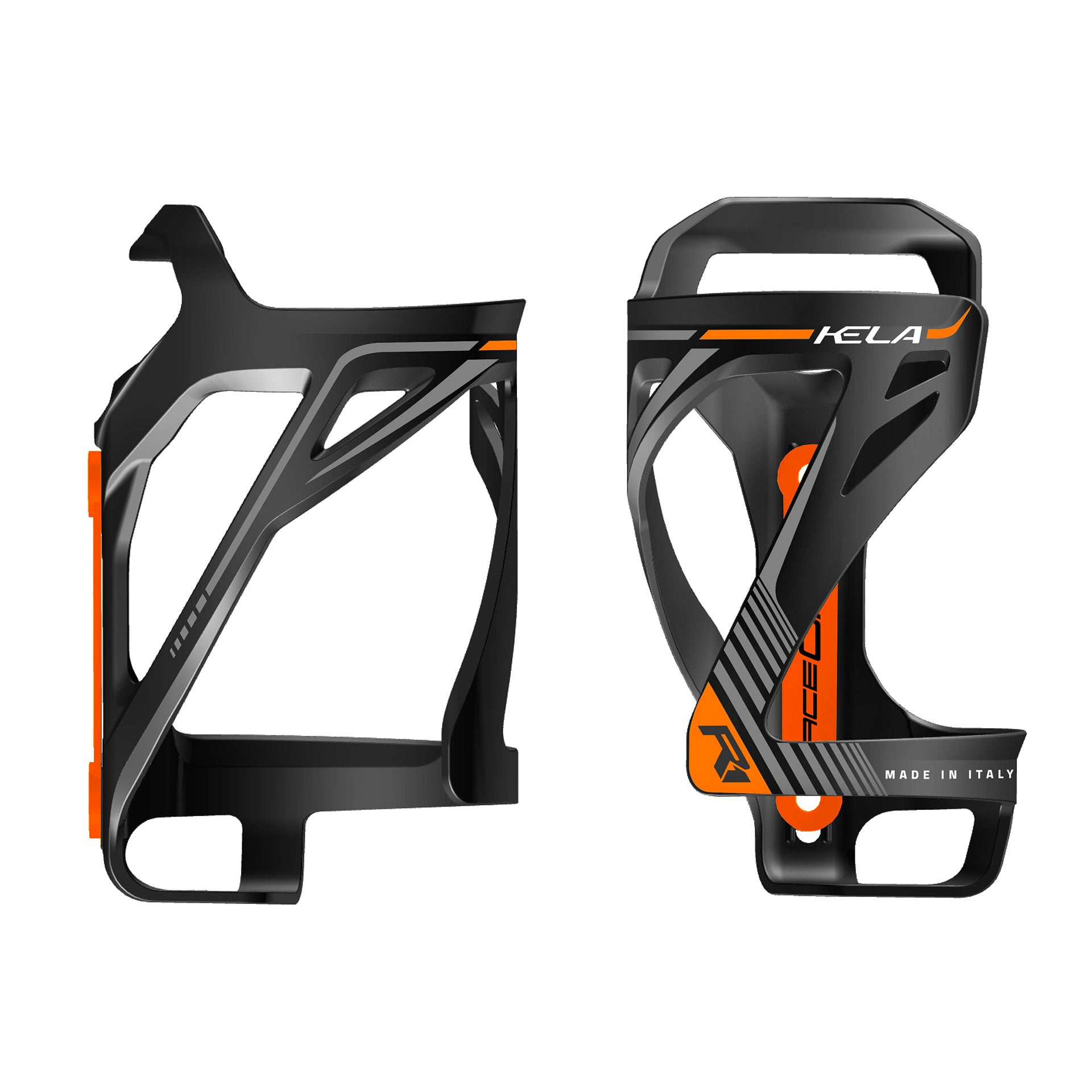 Saccon bidonhouder KELA  zwart/oranje p/st