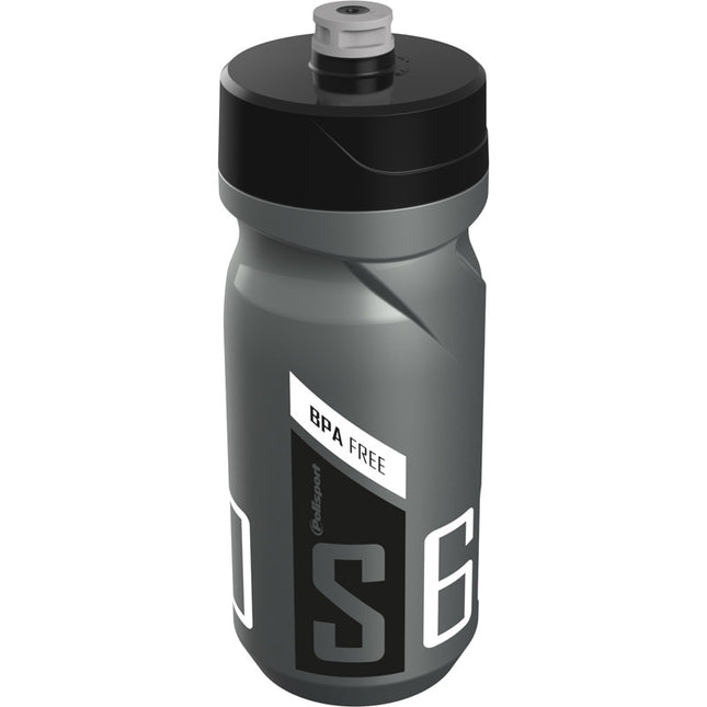 Polisport bidon S 600ml zilver/zwart/wit
