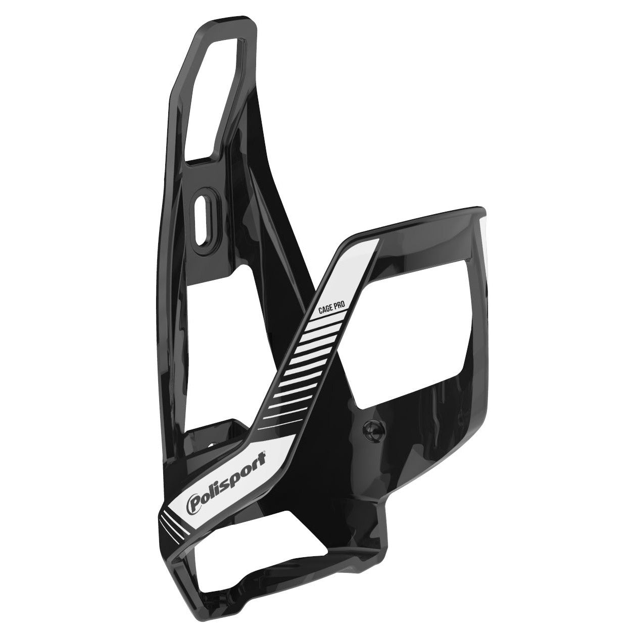 Polisport bidonhouder Pro Evo zwart/wit