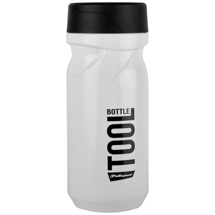 Polisport Bidon à outils 600ml blanc avec impression noire
