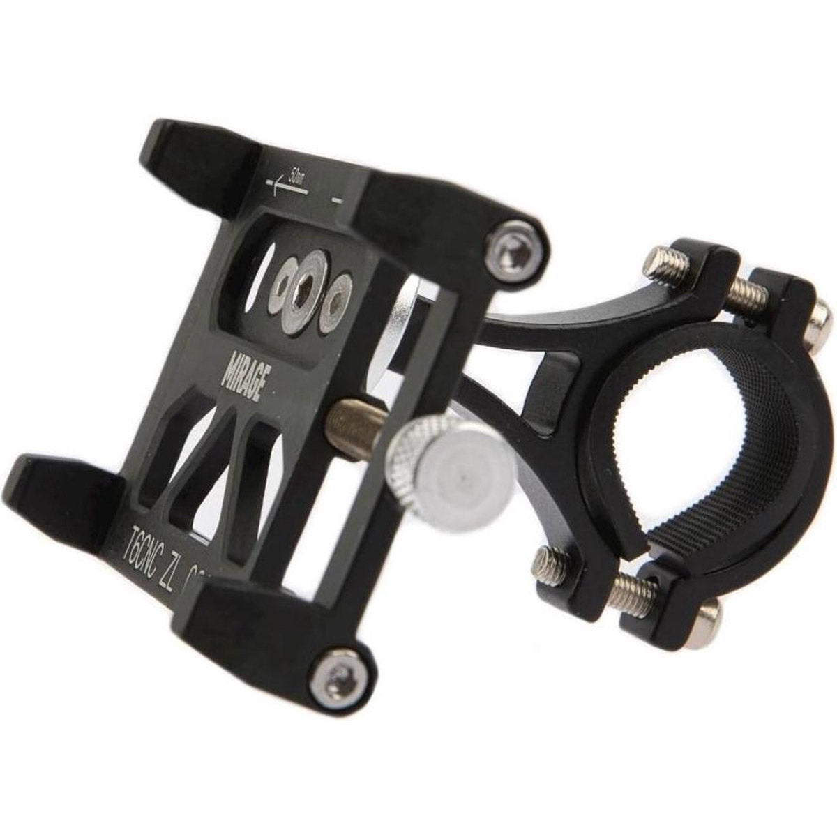 Mirage telefoonhouder G20 GSM Alu T6 CNC Gun black