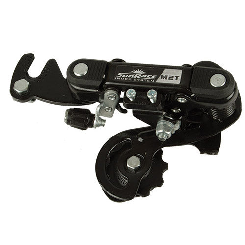 SunRace a.derailleur m/haak korte slag