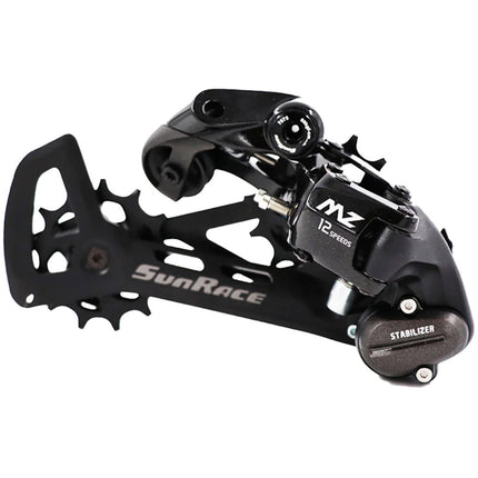 Dérailleur arrière SunRace 12V chape moyenne fixation directe noir