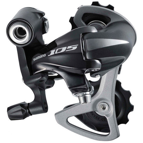 Shimano achterderailleur 105 10v SS dubbel IRD5701SSL zwart