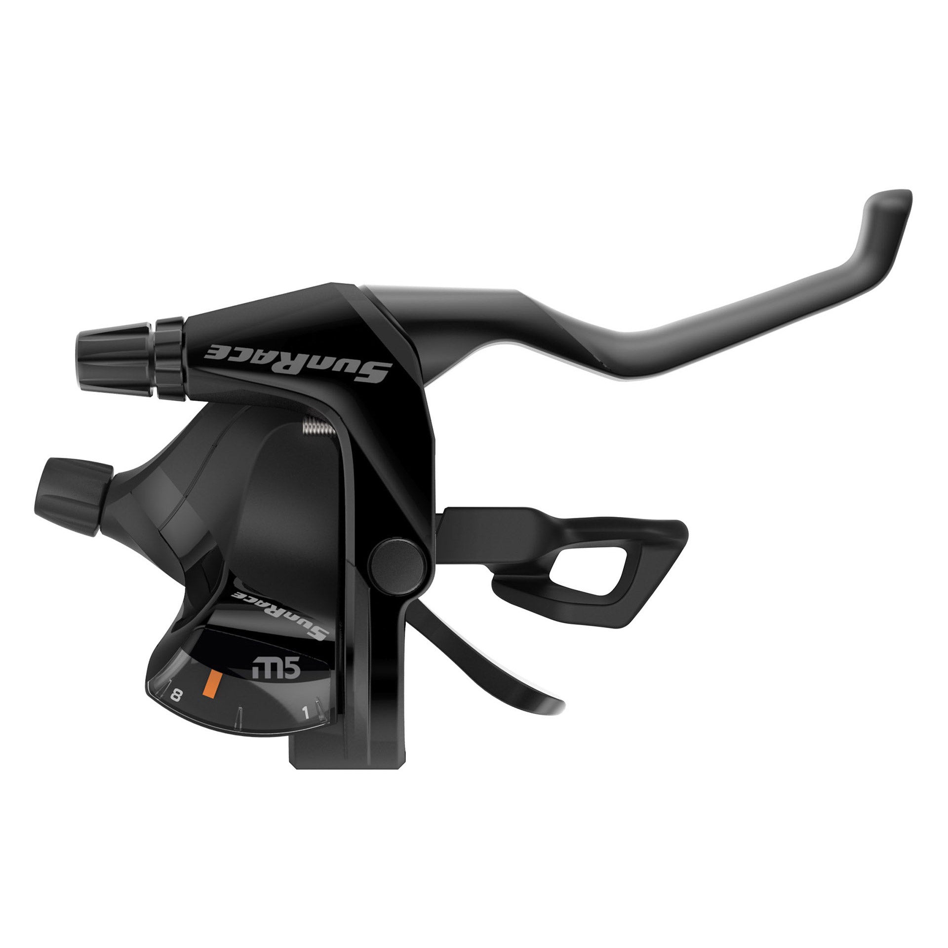 SunRace STI stuurversteller 3v/8v L+R m/remgreep STM503
