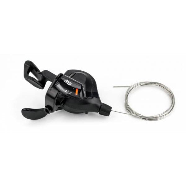 SunRace STI stuurversteller 3V links zwart DLM500