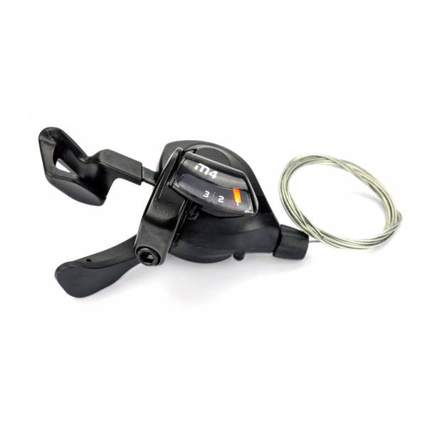 SunRace STI stuurversteller 3V links zwart DLM403