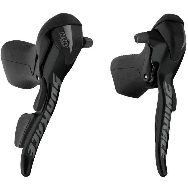SunRace STI shifter race dubbel 9V STR-91 zwart