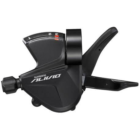 Shimano schakelunit 3V Alivio met display links SL-M3100