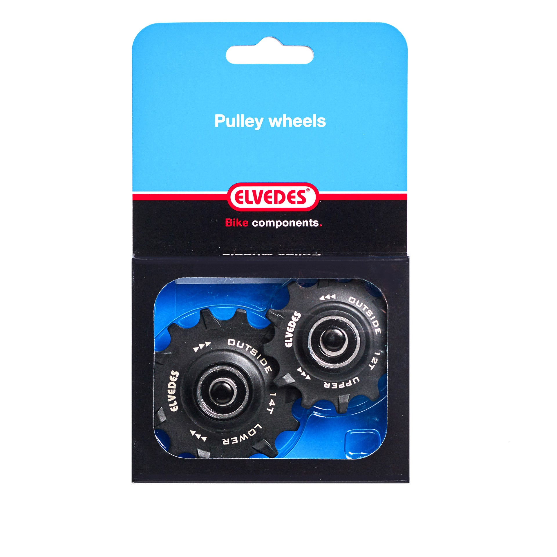 Elvedes derailleurwieltjes RVS 11/14tand seal narrowCP2017102