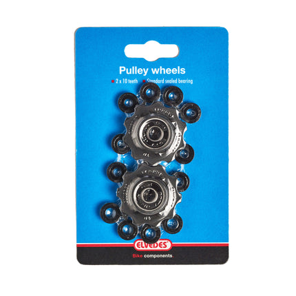 Roues de dérailleur Elvedes 2x10T étanches CP2017231