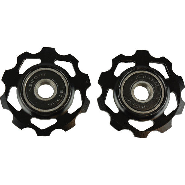 VWP Set derailleurwieltjes alu 10t comp. SH/CA/Sram PUL-02
