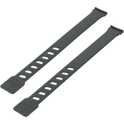 Qibbel set voetriempjes zwart