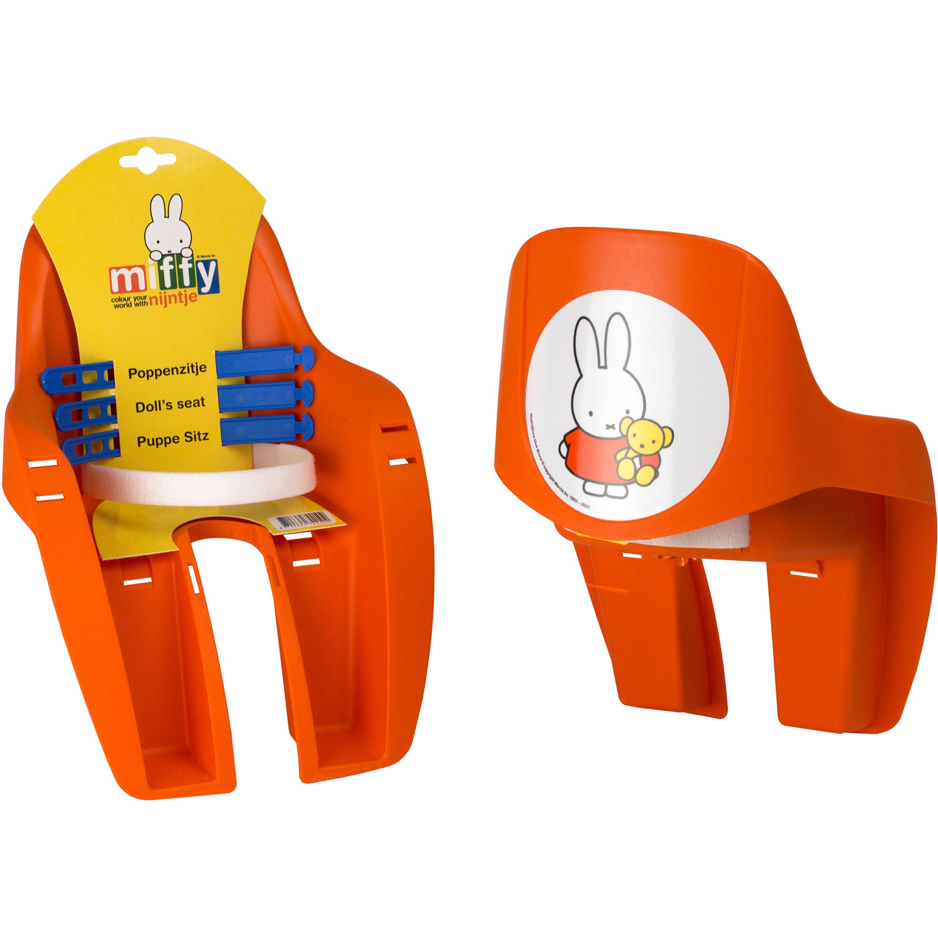 Poppenzitje Nijntje oranje