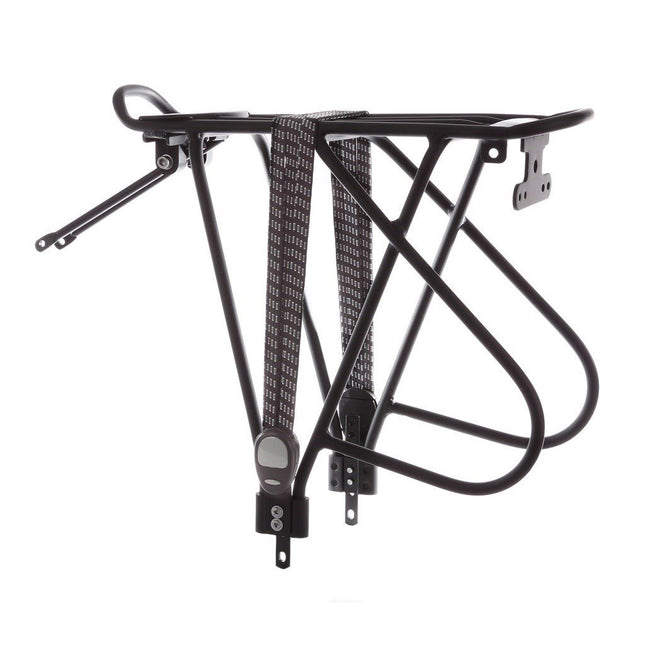 Massload achterdrager alu met spinbinder, zwart