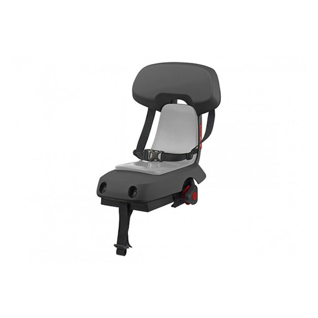 Polisport achterzitje Guppy Junior grijs