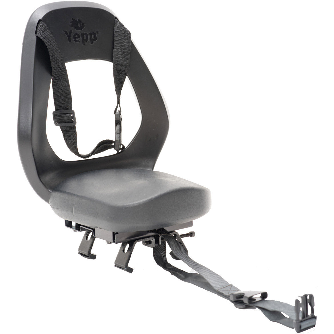 Thule achterzitje Yepp Junior Budget incl Yeppie feet zwart