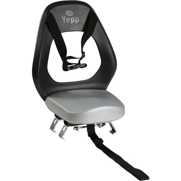 Thule achterzitje Yepp Junior Budget incl Yeppie feet zilver