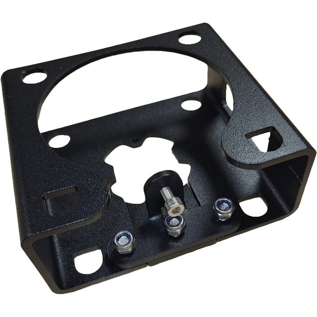 Bobike beugel 1⅛" voor kabels rondom en door voorvork