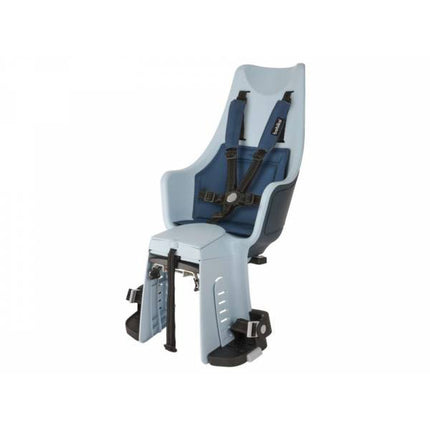 Bobike Maxi Exclusive child seat carrier + LED denim deluxe
