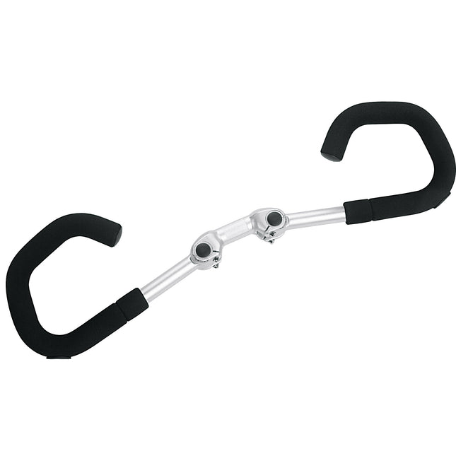 Ergotec vlinderstuur AHS Premium 25.4 verstelb. zilver