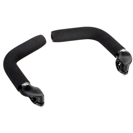 Ergotec Bar-ends EVO Touring Maat L Verstelbaar Alu zwart