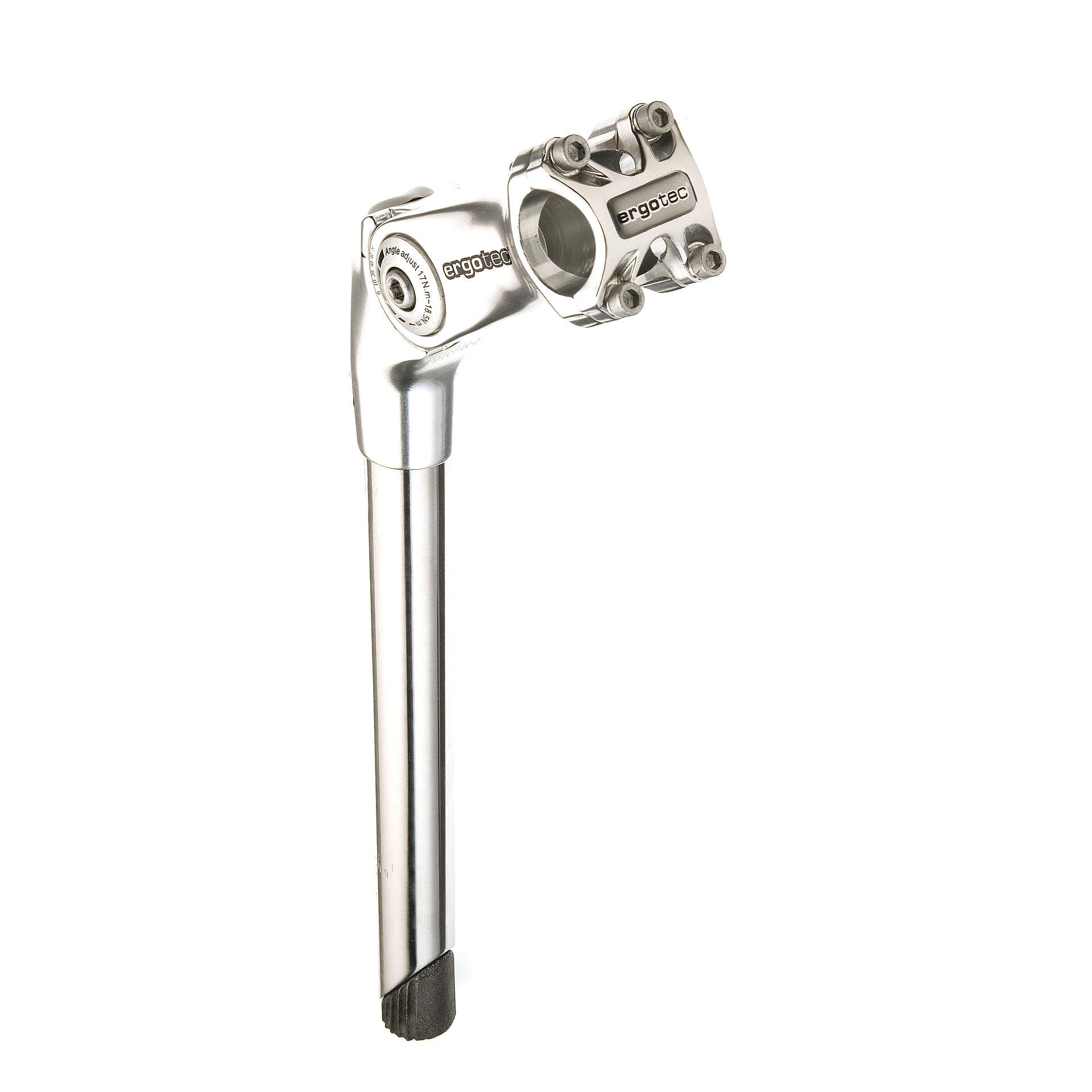 Ergotec Stuurpen Octopus 2 Tube 25.4/25.4 300/90mm Zilver
