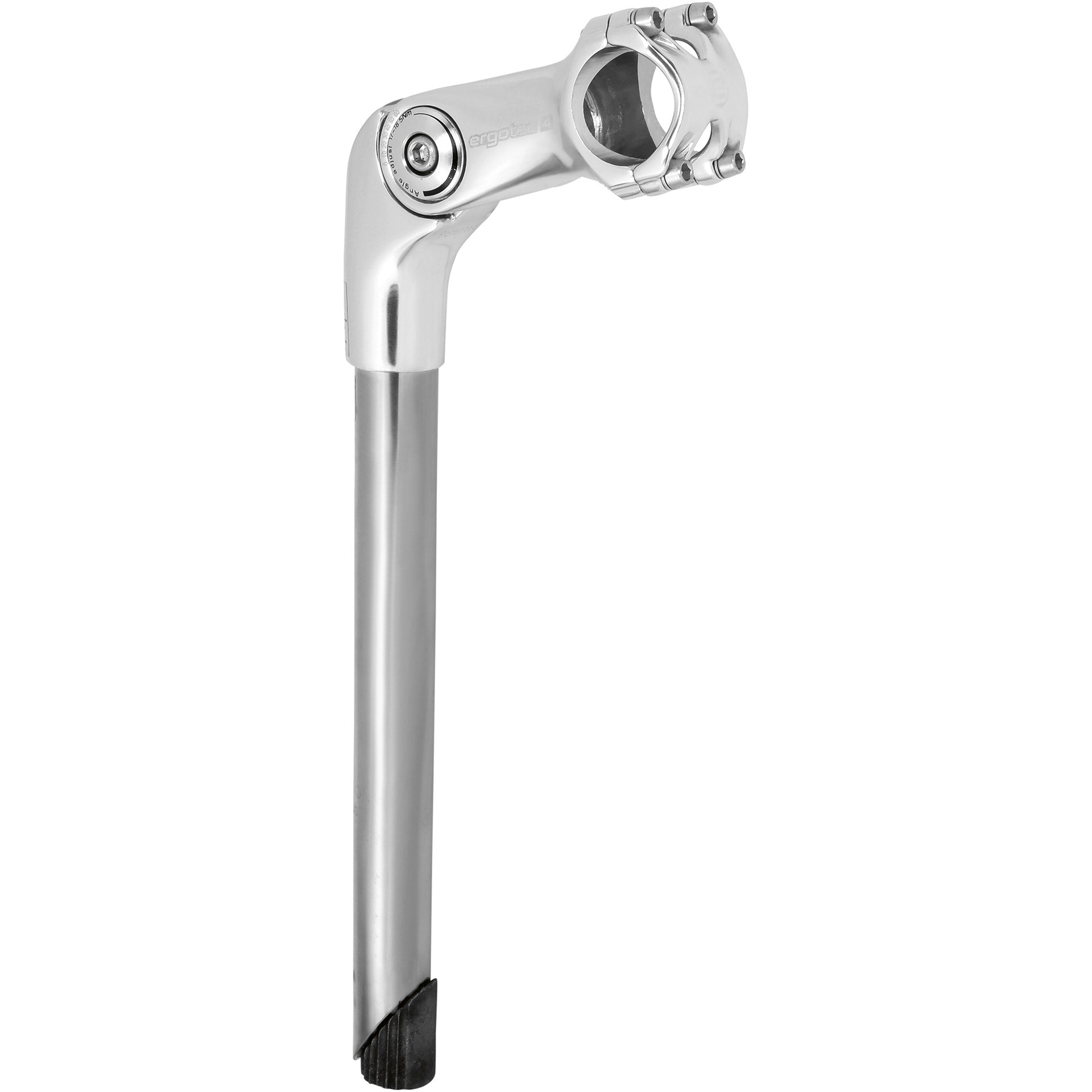 Ergotec Stuurpen Octopus 2 Tube 25.4/25.4 300/110 zilver