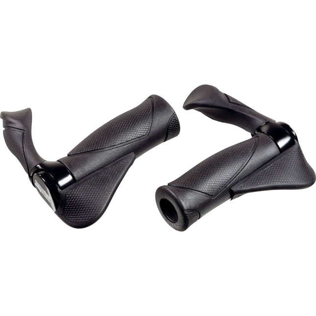 Ergotec handvatset MF2 Big verst. bar-ends 130/130mm zw