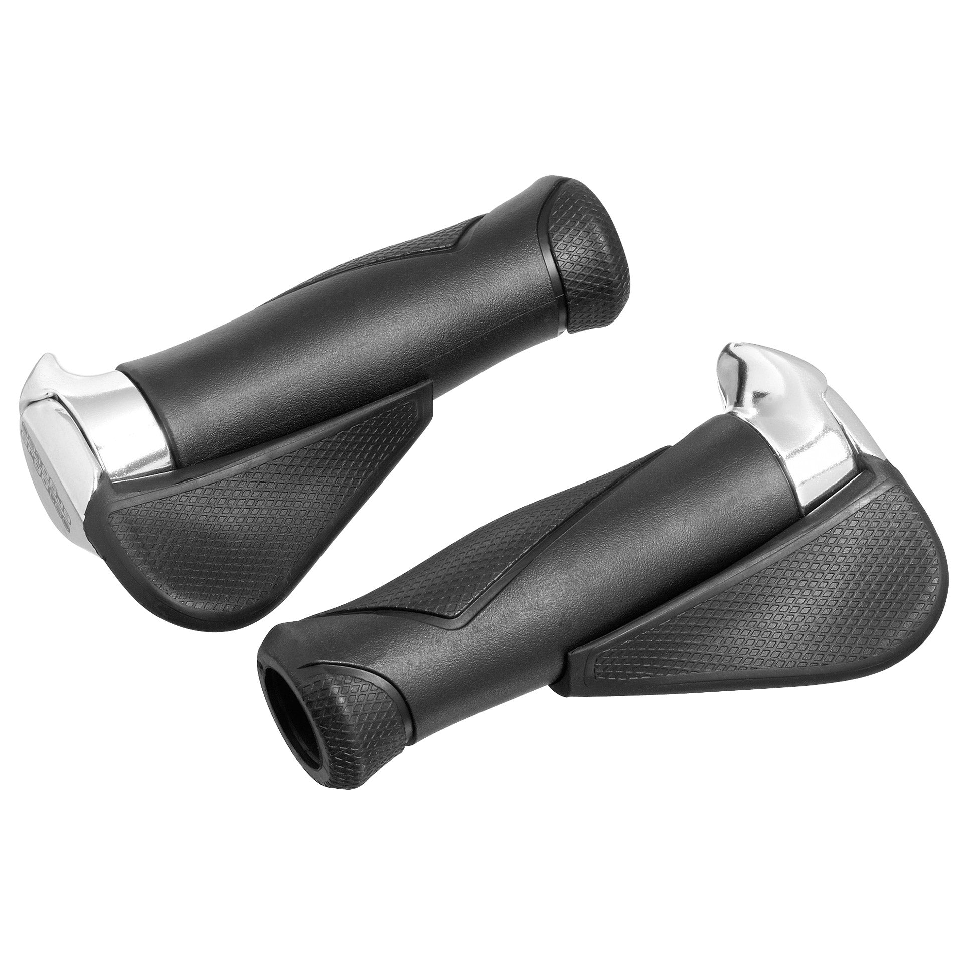 Ergotec handvatset MF1 verstelbaar 130/130mm zwart