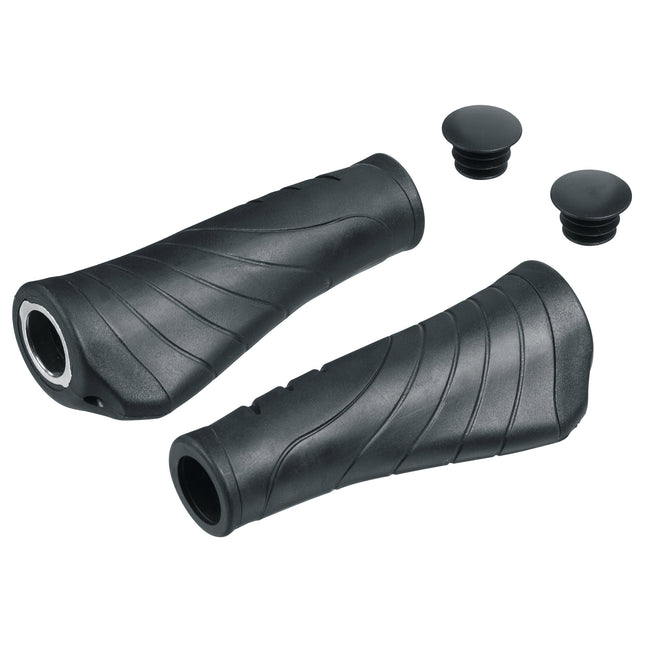 Ergotec handvatset Reno 135/135mm zwart