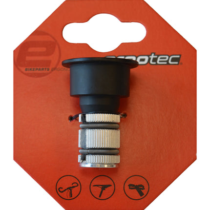 Ergotec Mirror adapter handlebar side M-88/M-99 Alu black