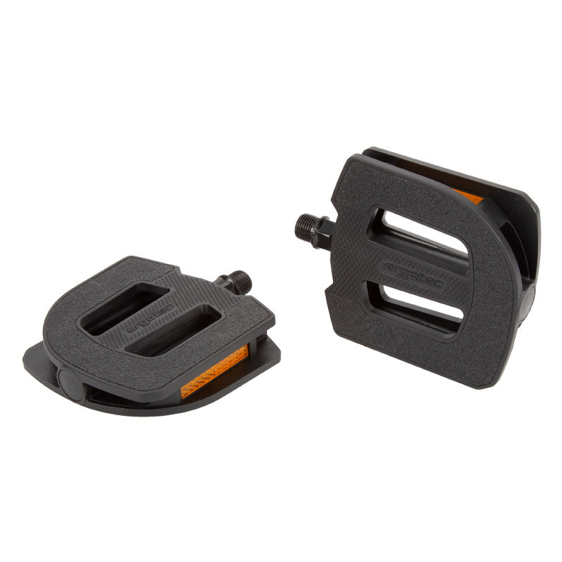 Ergotec Pedaal EP-S set 9/16 105x100mm zwart