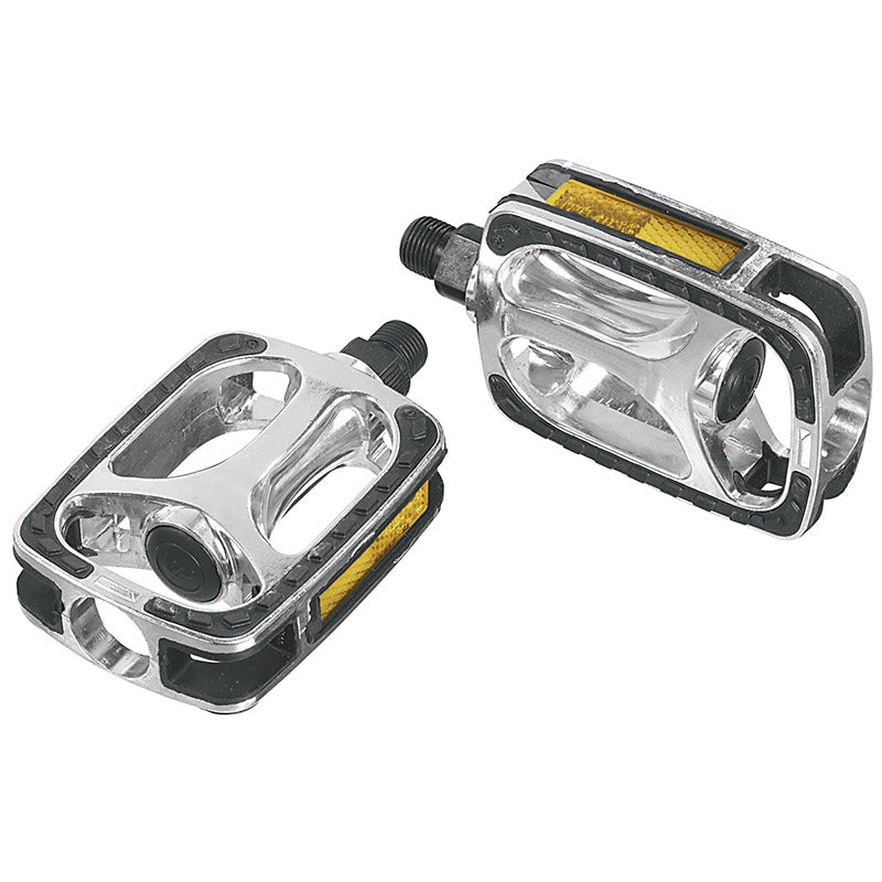 Ergotec pedaal 608 set 9/16 108x69mm zv/zw