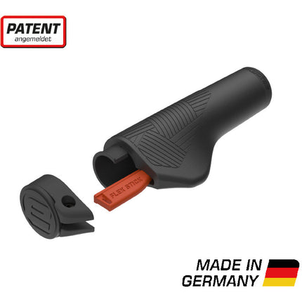 Ergotec handvatset Active Flex 135/88mm zwart