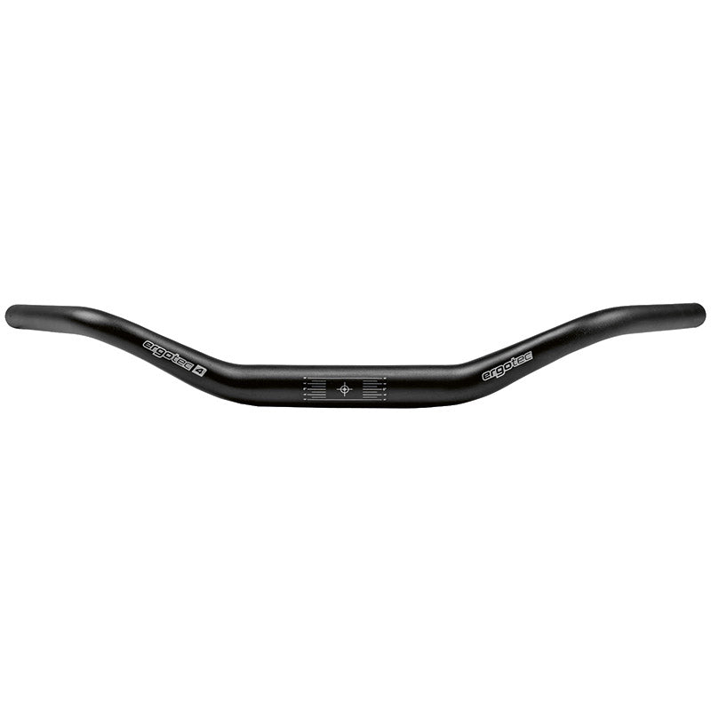 Ergotec stuur Moon Cruiser 31,8 60° mat zwart