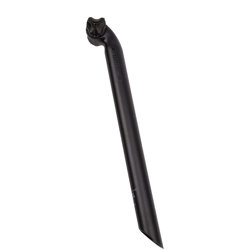 Ergotec zadelpen Viper 20° 31.6 x 400 zwart mat