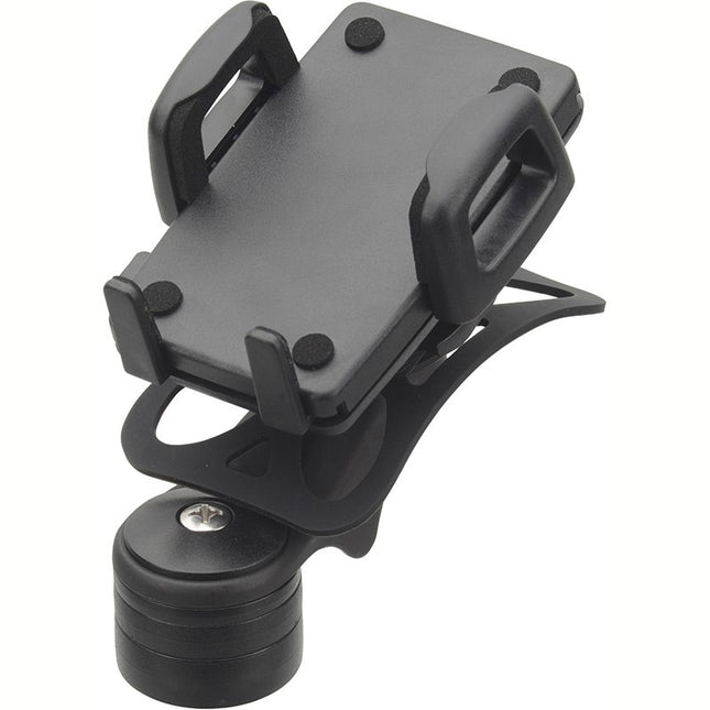 Ergotec telefoonhouder Set + 1 Ahead adapter zwart