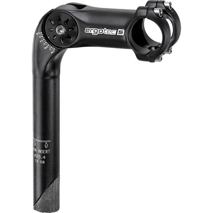 Ergot. Stem Octopus XL 31.8 handlebar 25.4 fork black