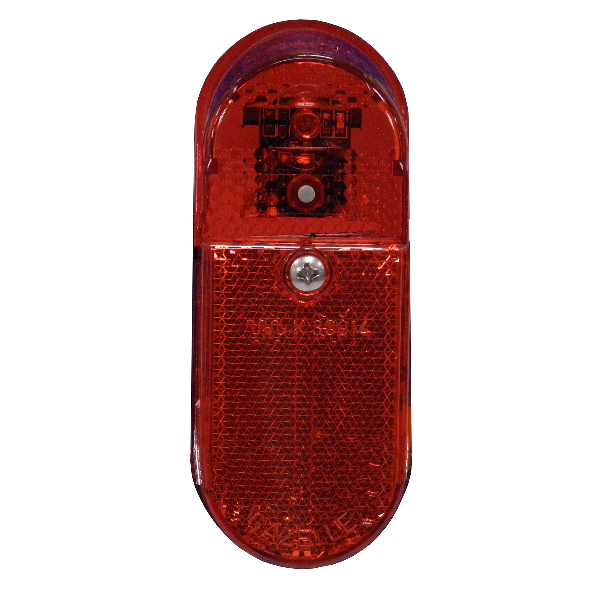 Gazelle achterlicht LED XB ovaal aan/uit batt.