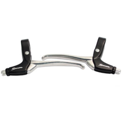 Jeu de leviers de frein Saccon L211 canti/rollerbrake noir/argent