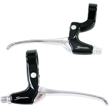 Saccon remgreep set L211/214 Nexus zwart/zilver