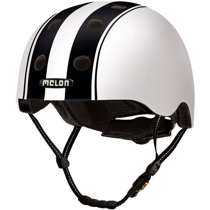 Melon helmet Urban Active Double Black White ML