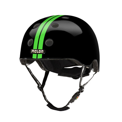 Melon helmet Urban Active Straight Green Black ML