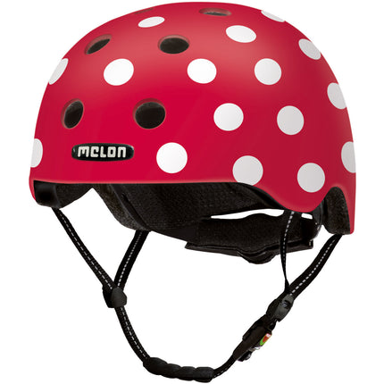 Melon helmet Urban Active Dotty White XL-2XL