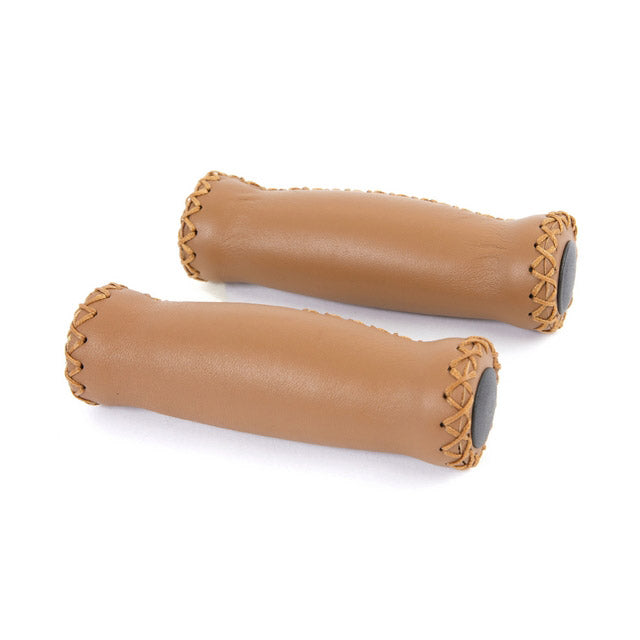 Velo handvatset 127/127mm leer bruin