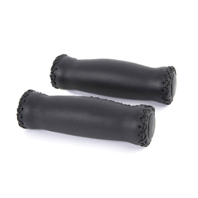 Velo handvatset 127/127mm leer zwart